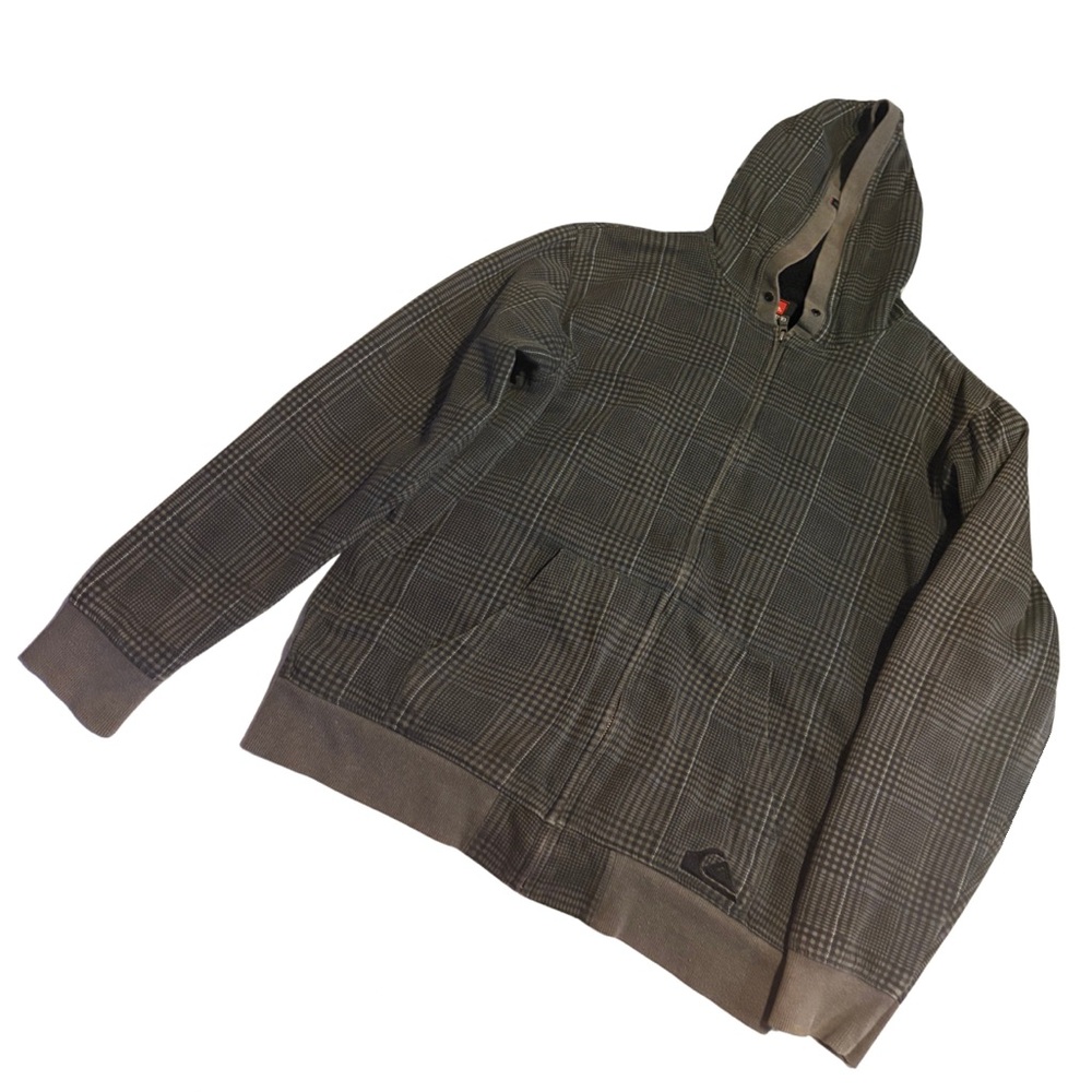 Quiksilver Zip-Up Hoodie | Size Large